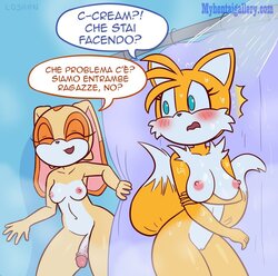 [Loshon] Cream x Tailsko (Sonic the Hedgehog) [italian]