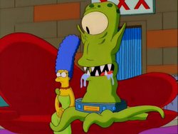 [Nikisupostat] Marge and the aliens (The Simpsons)