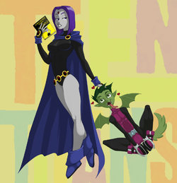 [Flick] Raven Comic: Just for fun | Solo per divertimento (Teen Titans) (Ongoing) [Italian] {hentai-archive.net}