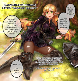 [Sasagawa Iko] Elf Kenshi Haiboku 1 ~Bukkake Hen~ | Elven Swordswoman's Defeat - Bukkake Volume [English] [q91]