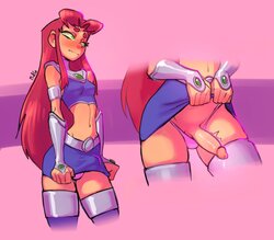 Futa Starfire and the other DC girls