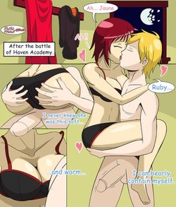 [Red Rad Rebel] A NSFW Rwby / Ruby x Jaune / Lancaster multi page comic commission. (RWBY)