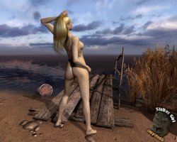 Stalker Girl 02 - Skirmish with bandits on lake