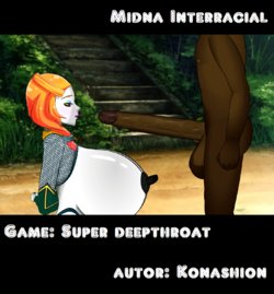 -Dream Blowjob- Super Deepthroat Game: Midna Interracial