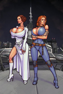 [Boobsgames] Leia and Mara (Star Wars) [Ongoing]