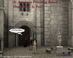 St Anastasia Finishing School, Chap 1: Blu In Peril