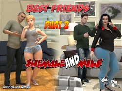 [PigKing] - Best Friends 2 (shemale and milf)