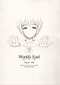 [KITCHEN GIRL] World's End Ginsekai (The Melancholy of Haruhi Suzumiya)