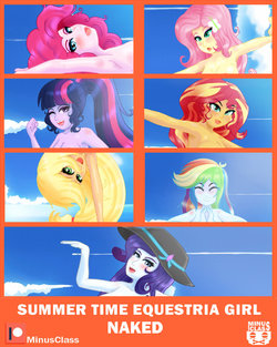 [MinusClass] Summer Time Equestria Girls (My little pony)