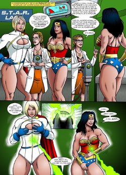 {Manic} Super Girl and Wonder Woman get Gamma