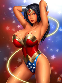 Wonder Woman (Large Breasts)