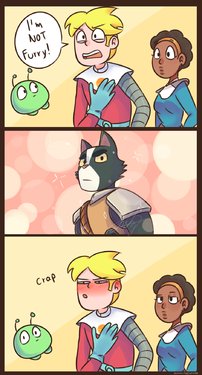 Final Space gay pic (various artists)