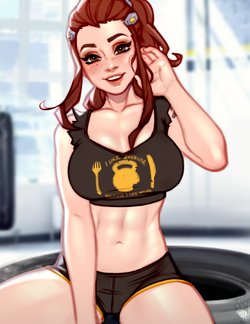 [BlushyPixy] Personal Trainer Brigitte (Overwatch) [English]