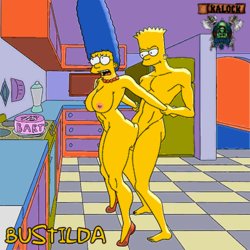 [bustilda] Bart & Marge Simpson Celebrando su 18avo Cumpleaños (Spanish) [kalock]