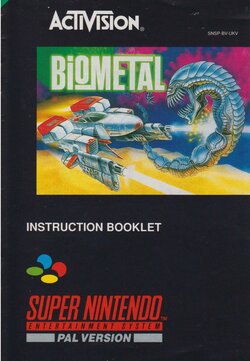 BioMetal (1993) - SNES Manual