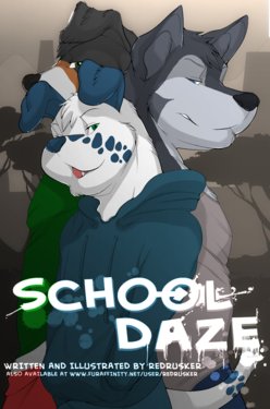 [Redrusker] School Daze (Colored by someannon, WIP Coloring)