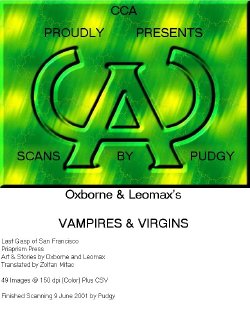 (Oxborne & Leomax) Vampires And Virgins