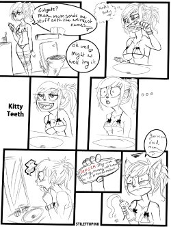 [StilettoPink] Kitty Teeth
