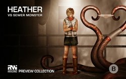 Heather Vs Sewer Monster - Preview B