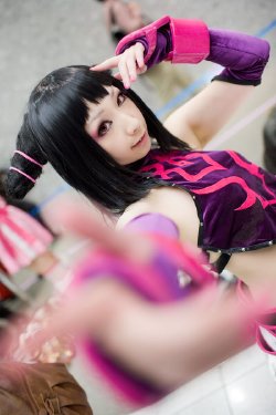 Super street fight Juri awesome cosplay