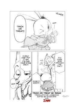 [Rikuo] Trick or Treat (Zootopia) [English] [Lmabacus][Gfcwfzkm]