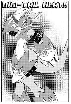 [White Crest] Digi-tail Heat!! (Digimon)