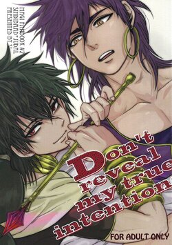 [Joukikikansha (Arika)] Don't reveal my true intentions! (Magi: The Labyrinth of Magic) [Spanish] [Doujins Yaoi en Espanol]