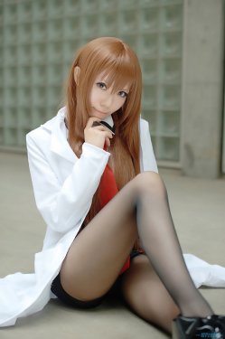 Sexy legs Steins Gate  Cosplay (Hayase Ami)