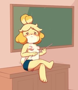 [Nyoronyan] Oncen Time to Isabelle (Animal Crossing)