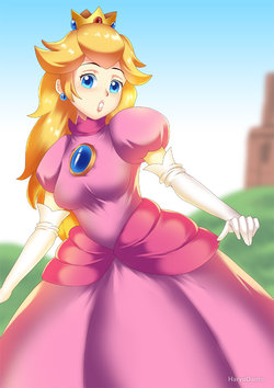 [Haryudanto] Princess Peach "Akuochi" (Super Mario Brothers)