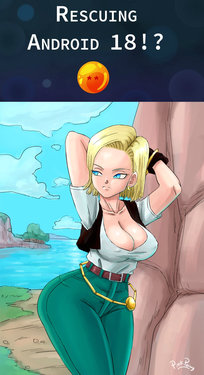 [Pink Pawg] Rescuing Android 18!? (Dragon Ball Z)
