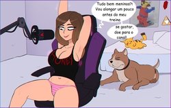 Shadman Twitch crossover mascots [Portuguese]