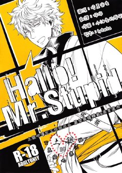(Hiji-Gin Yoroshiku Onegai shimasu) [3745HOUSE (MIkami Takeru)] Hallo! Mr.Stupid (Gintama) [Chinese]