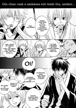 Gin-chan was Having his Usual Evening Drink when... (Gintama) [Hungarian]