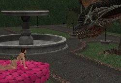 Lara Feeds her Dragon (Vore)