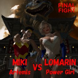 Cosplay Battle #24 Miki (Artemis) VS Lomarin (Powergirl) (Ongoing)