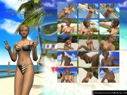 DOAX babes on Sexy Beach Vol. 3 Nude version - Lisa