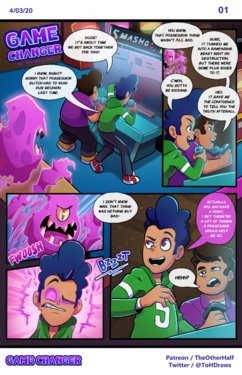 TheOtherHalf - Game Changer (Glitch Techs comic) (ongoing)