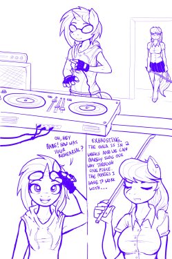 [ponideathmarch] Vinyl and Octavia sexytime (My Little Pony: Friendship is Magic)