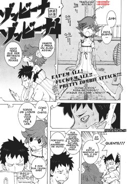 [Dowman Sayman] Zombie Na Zombie Na | Coma todos! Foda-se todos!! Ataque de zumbi linda!!! (COMIC Kairakuten 2007-09) [Portuguese-BR] [HeiDeRN]