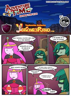 [Inker Shike] Before the War | Antes de la batalla (Adventure Time) [Spanish] [VerComicsPorno]