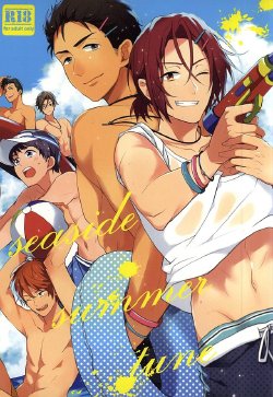 [Honetukiniku (Sebone)] seaside summer tune [Tokuten Clear File Tsuki] (Free!)