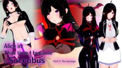 [Darkflame] Alice Miyamoto - That Time I Became a Succubus - Part 1 & 2