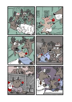 [marcothecat] Rudolph the Red-Faced Reindeer
