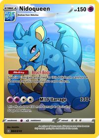 Part 2) of my custom pokemon cards. Here are some more “full art trainer  noodz” ? – Hentai Blue