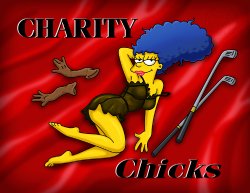 Marge Simpson "Charity Chicks" Calendar