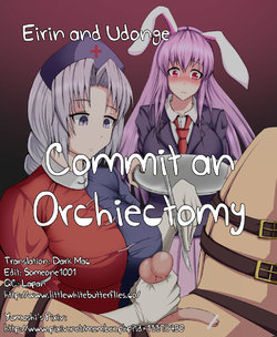 [Yumushi] Eirin to Udonge no Kyousei Kougan Tekishutsu Shujutsu | Eirin and Udonge Commit an Orchiectomy (Touhou Project) [English] =LWB=