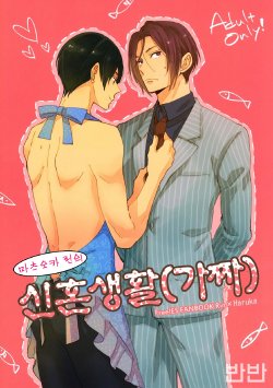 (SUPER24) [KANGAROO KICK (Takagi Takumi)] Matsuoka Rin no Shinkon Seikatsu (Kari) (Free!) [Korean] [반반]