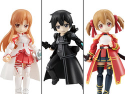 Sword Art Online Desktop Army Collaboration Col.1 Box of 3 Figures [bigbadtoystore.com]