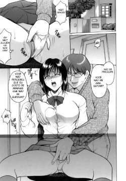 [Hoshino Ryuichi] Inran Onna Kyoushi ga Dekiru Made Ch. 5 [Portuguese-BR] [hentaidarking.net]